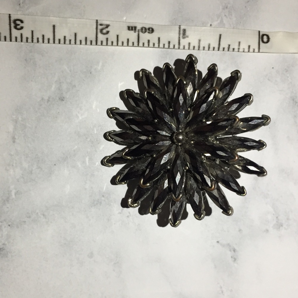 Silver, Flower Ring - image 2